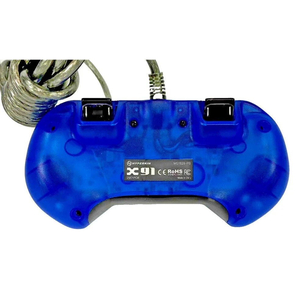 Hyperkin X91 Ice Blue Xbox Series Xbox One & PC Blue Wired Controller Tested